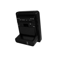Digitálny budík riadený rádiovým signálom LAVVU LAR0021 Duo Black